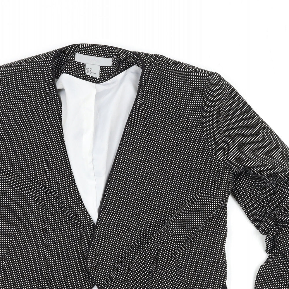 H&M Womens Black   Jacket Blazer Size 6
