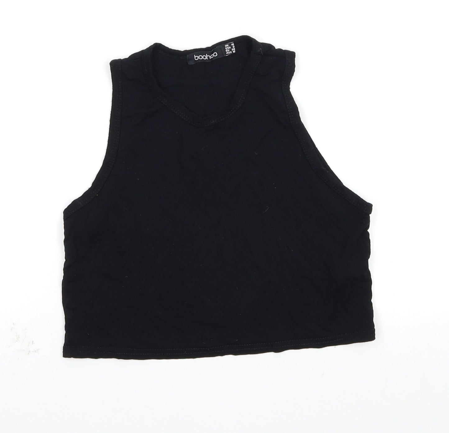 Boohoo Womens Black   Basic Tank Size 10