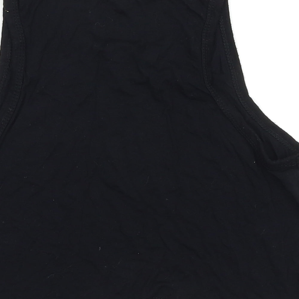 Boohoo Womens Black   Basic Tank Size 10