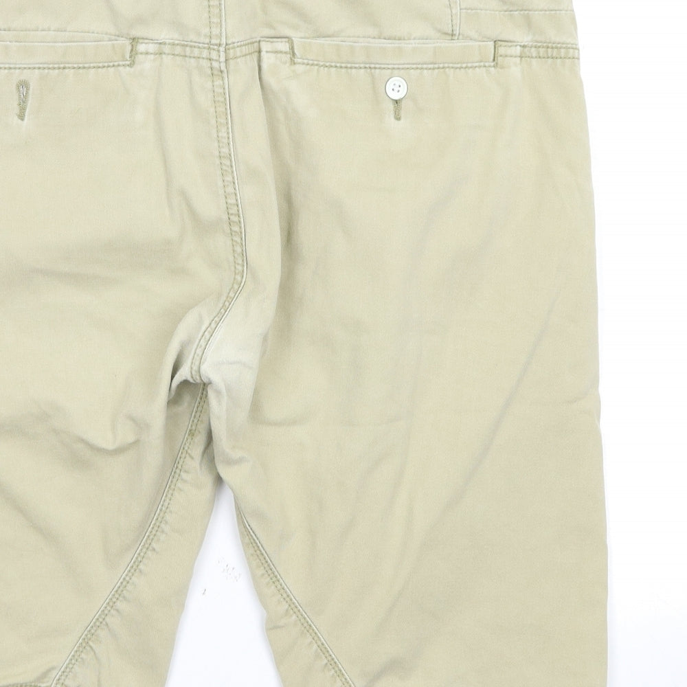 Burton Mens Beige   Chino Shorts Size 34