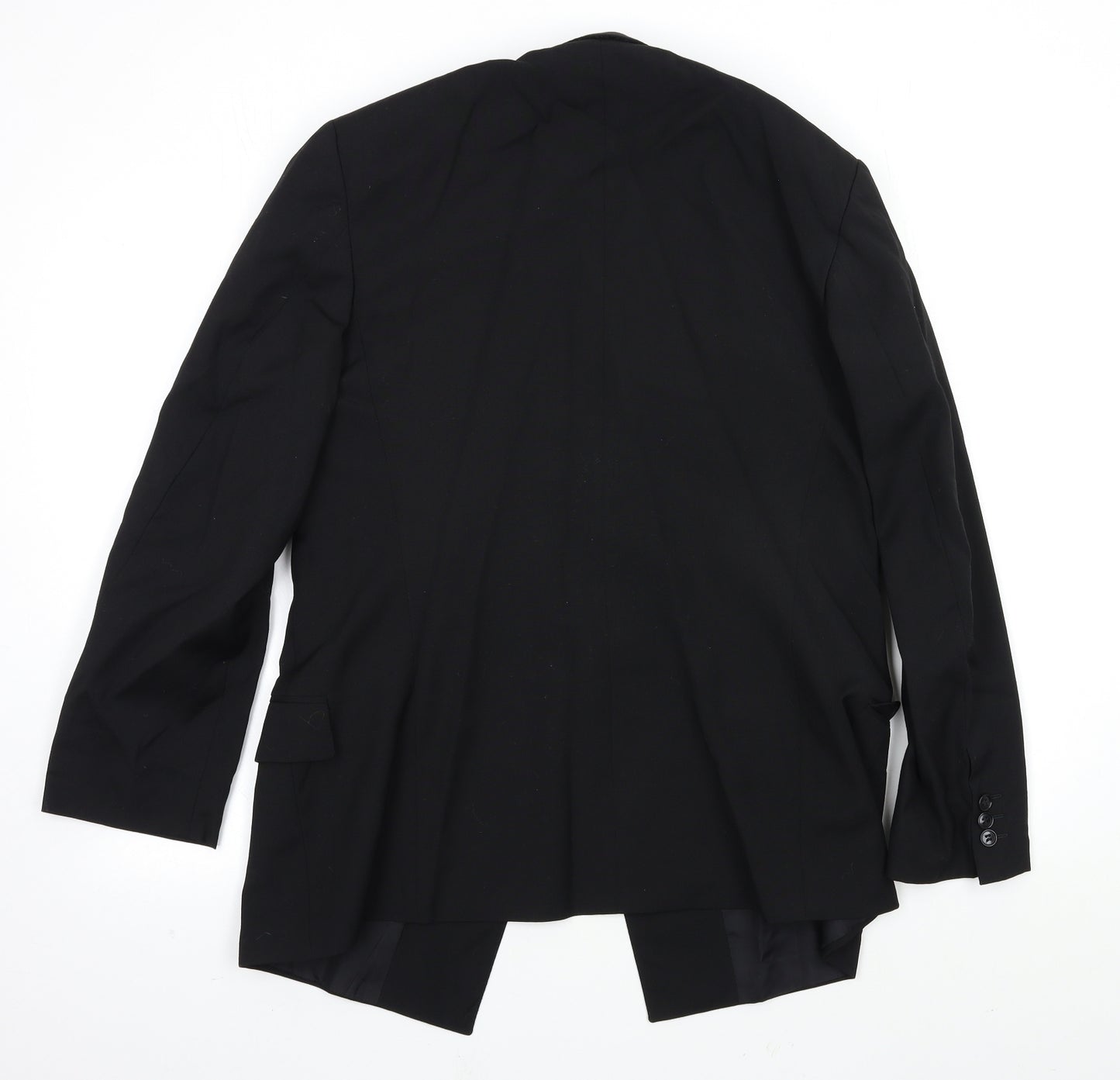 Preworn Mens Black   Jacket Blazer Size 38