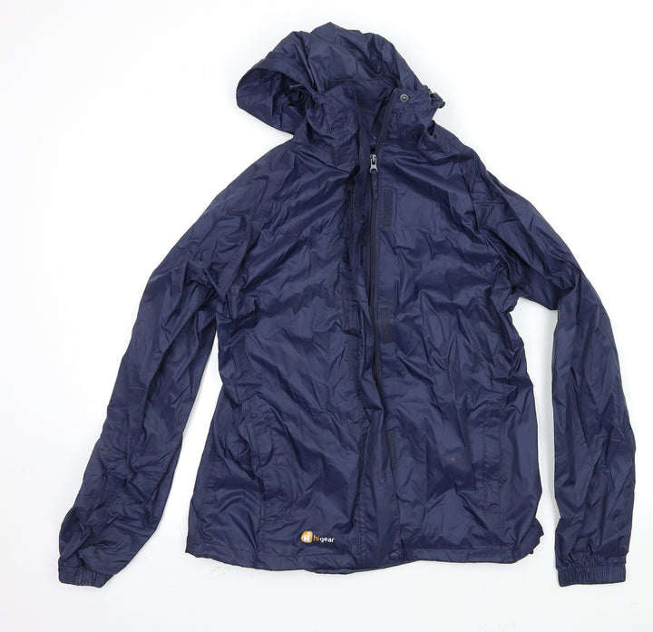 Hi Gear Womens Blue Anorak Coat Size 12
