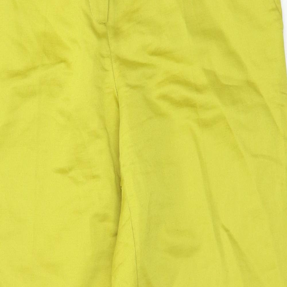 River Island Womens Yellow   Trousers  Size 10 L28 in