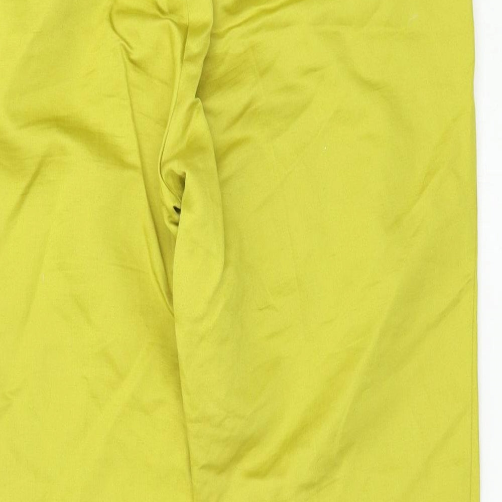 River Island Womens Yellow   Trousers  Size 10 L28 in