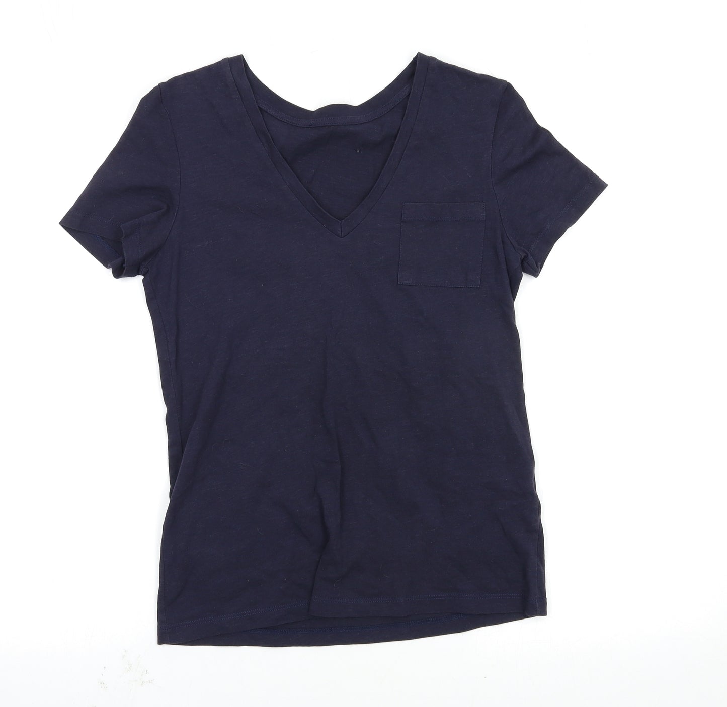 Preworn Womens Blue   Basic T-Shirt Size 6