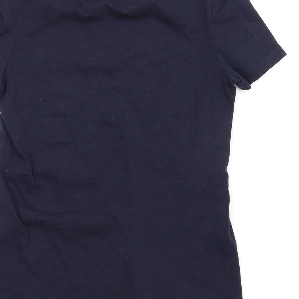 Preworn Womens Blue   Basic T-Shirt Size 6