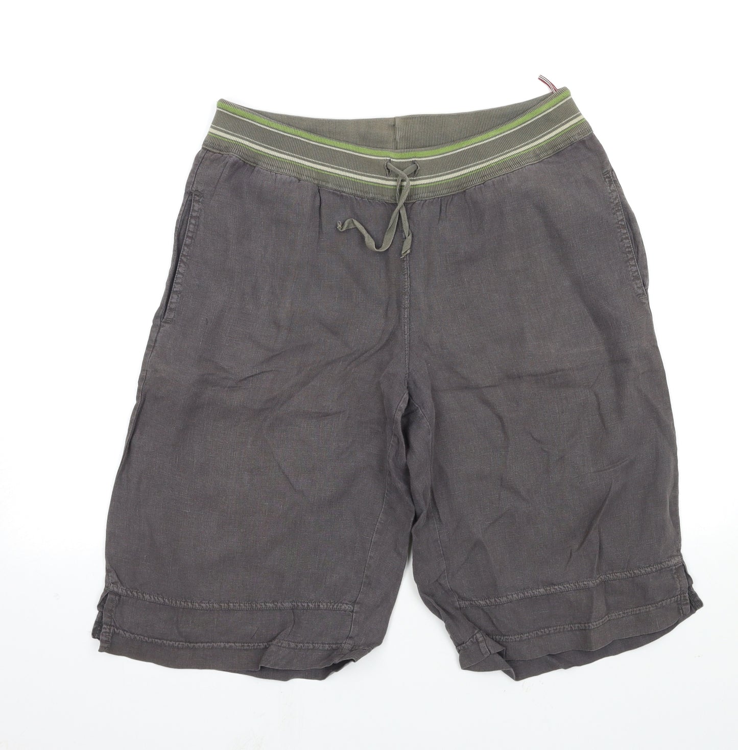 White Stuff Womens Grey   Chino Shorts Size 12