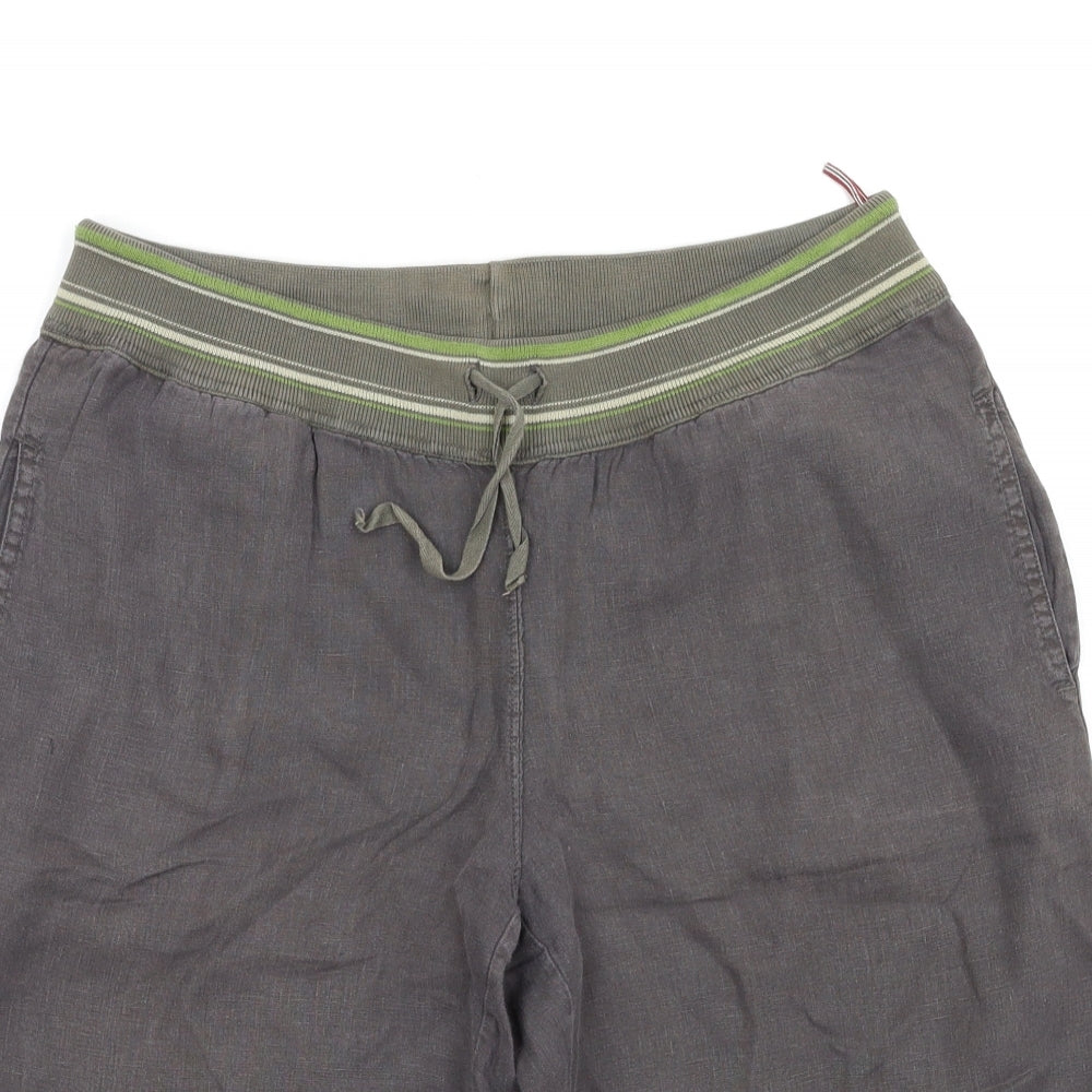 White Stuff Womens Grey   Chino Shorts Size 12