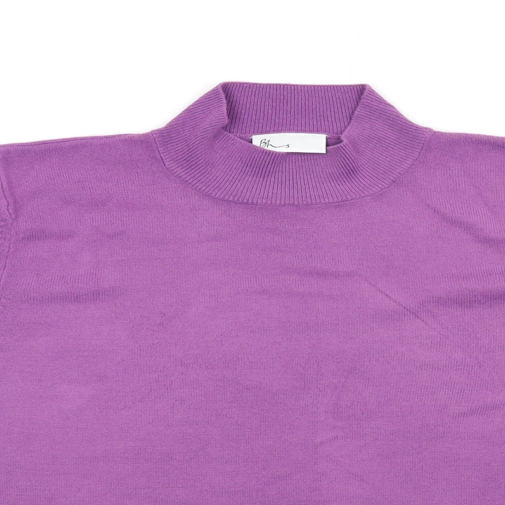 BHS Womens Purple   Pullover Jumper Size 18