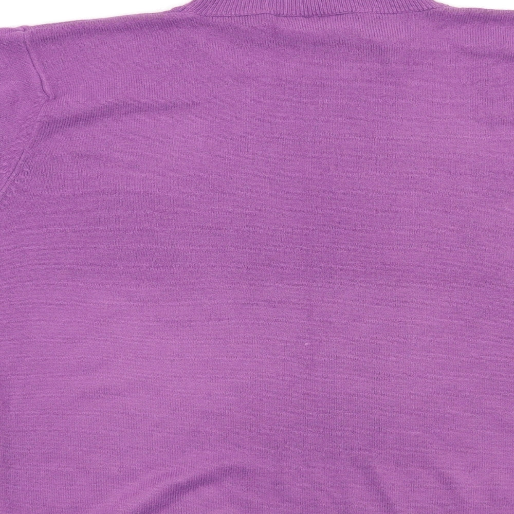 BHS Womens Purple   Pullover Jumper Size 18