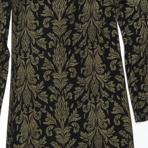 Select Womens Multicoloured Paisley  Bodycon  Size 12