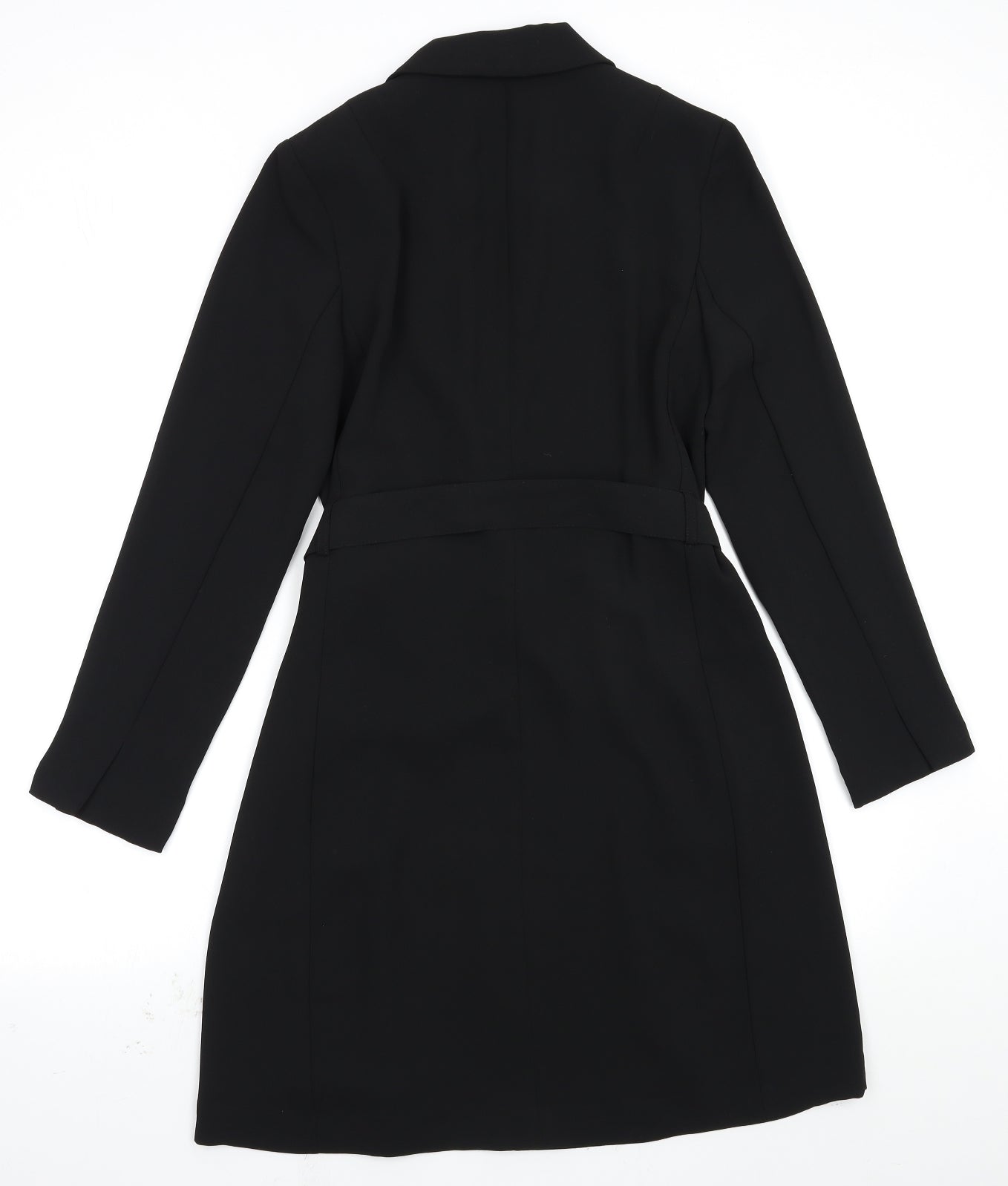 H&M Womens Black   Shirt Dress  Size 10