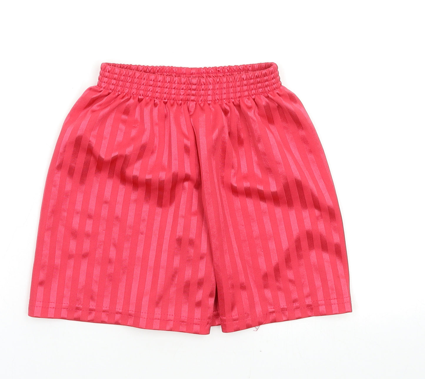 School Trends Boys Red   Sweat Shorts Size 6-7 Years