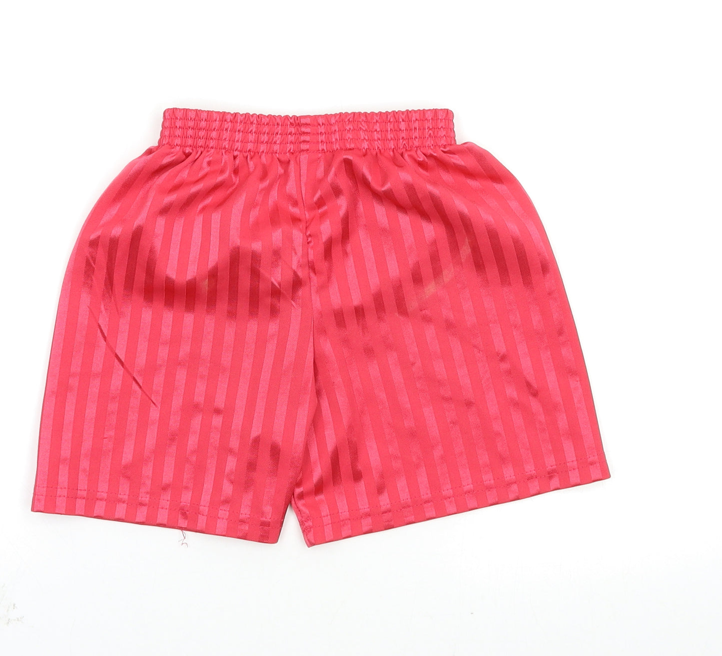 School Trends Boys Red   Sweat Shorts Size 6-7 Years