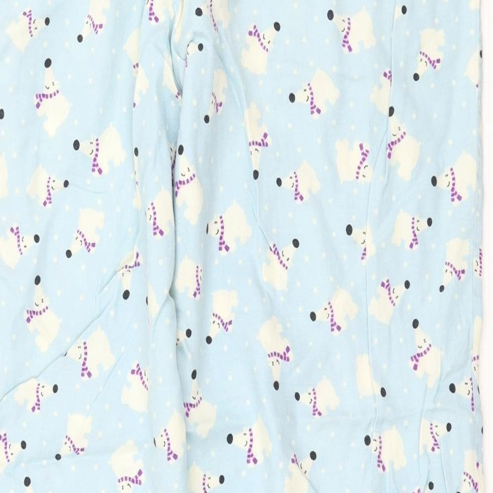 Marks and Spencer Womens Black Polka Dot  Capri Pyjama Pants Size 16