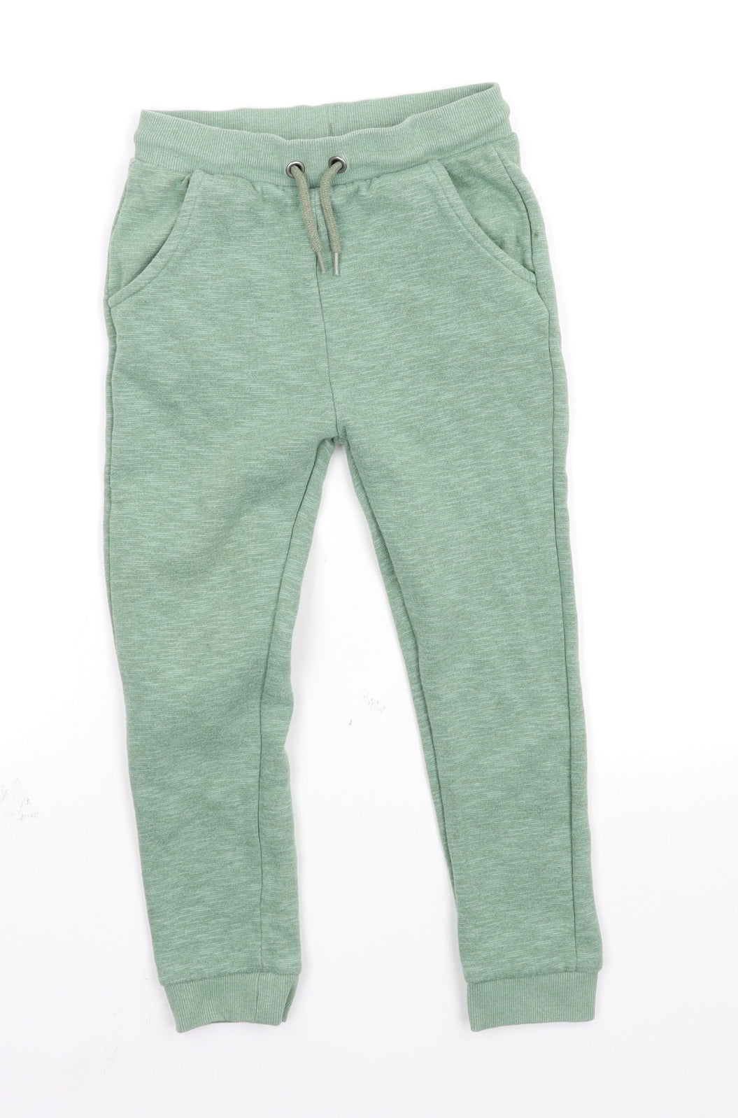 TU Boys Green   Jogger Trousers Size 6-7 Years