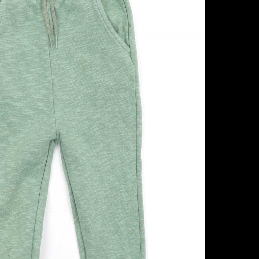 TU Boys Green   Jogger Trousers Size 6-7 Years