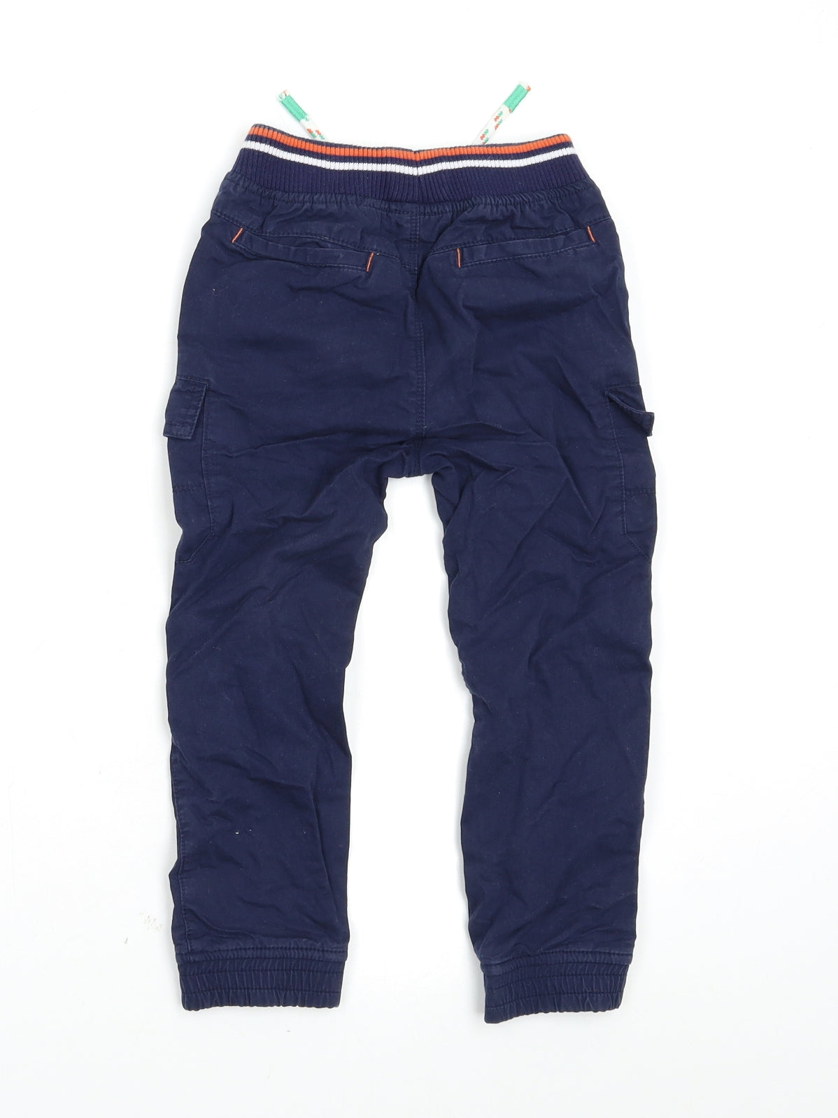 TU Boys Blue   Cargo Trousers Size 4-5 Years