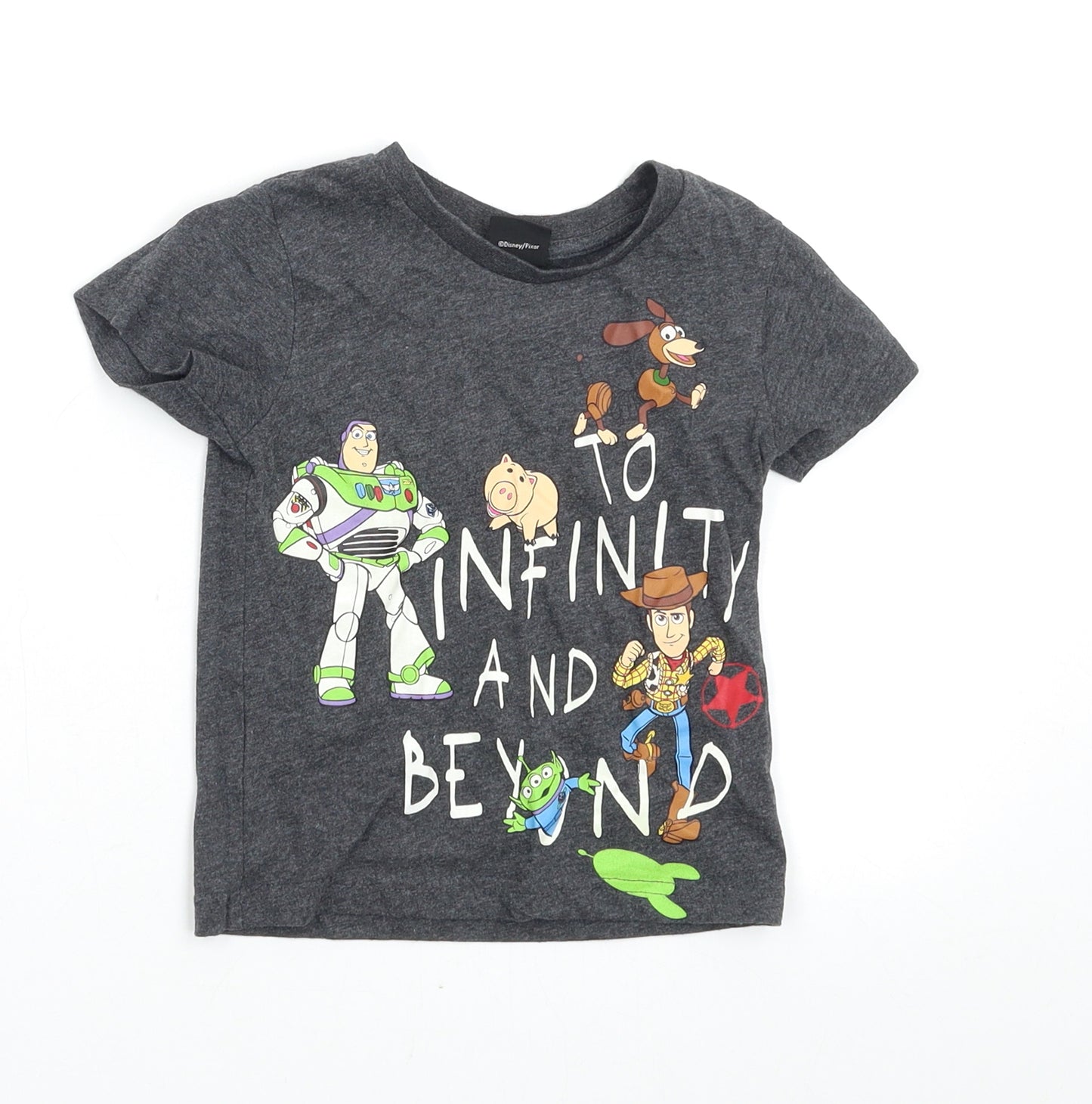 Toy story Baby Grey   Basic T-Shirt Size 12-18 Months