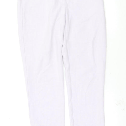 New Look Womens Purple   Trousers  Size 6 L26 in