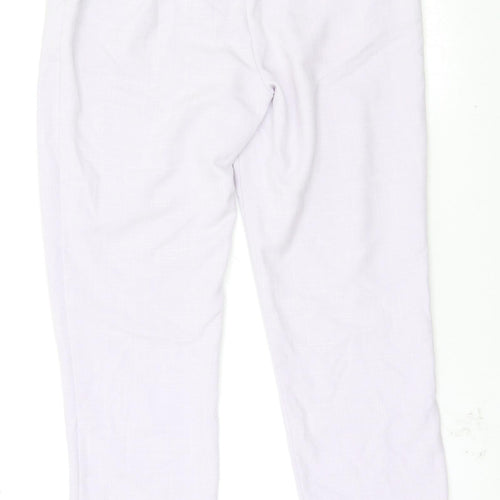 New Look Womens Purple   Trousers  Size 6 L26 in