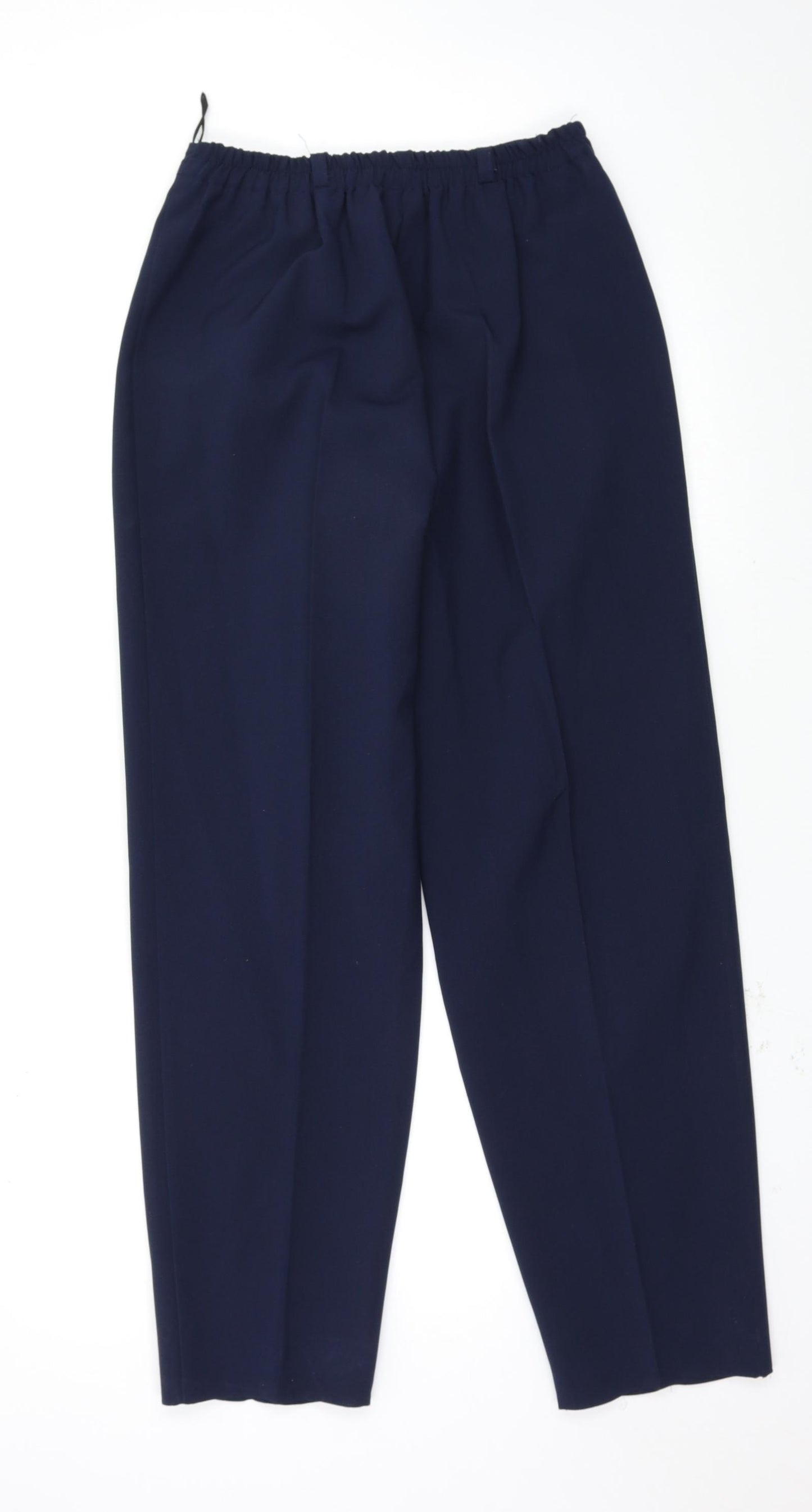design essentials Womens Blue   Trousers  Size 12 L28 in