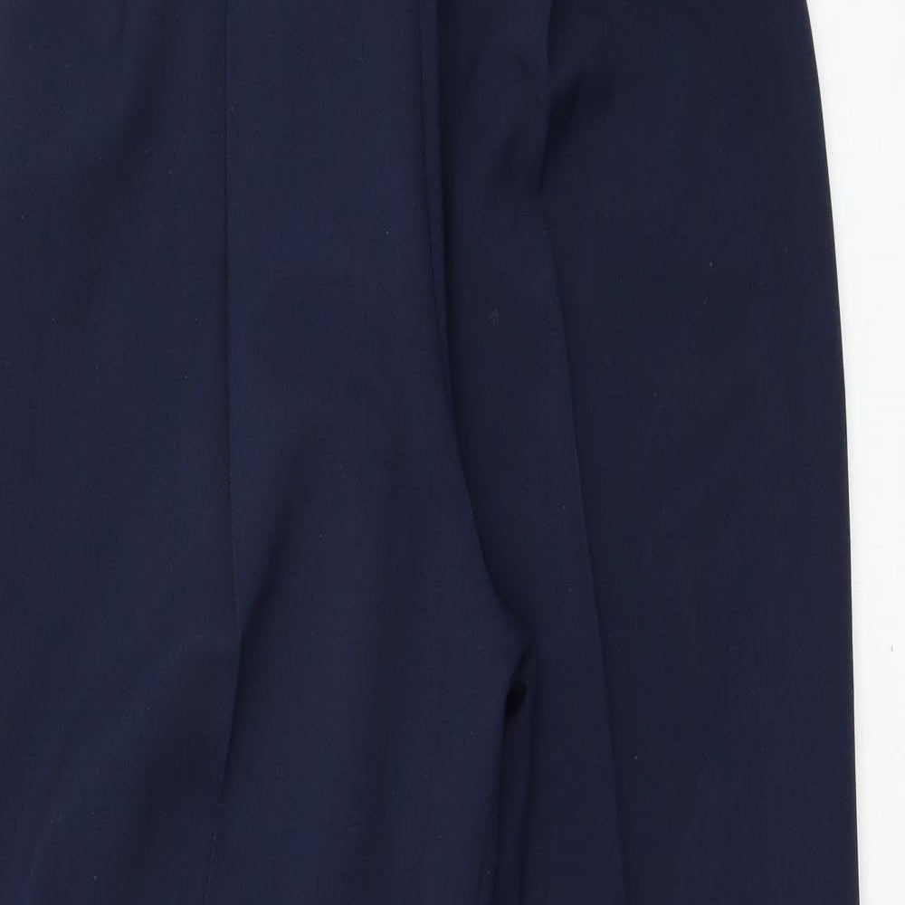 design essentials Womens Blue   Trousers  Size 12 L28 in