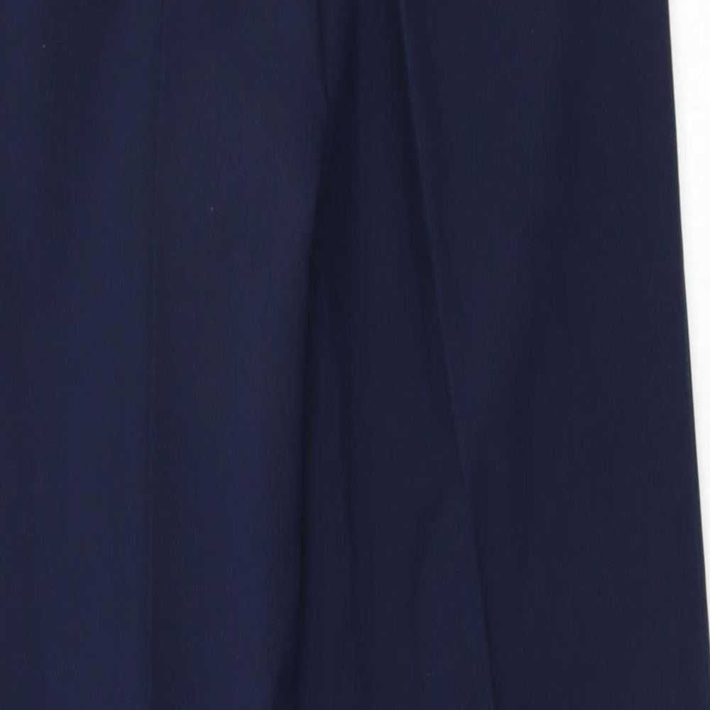 design essentials Womens Blue   Trousers  Size 12 L28 in