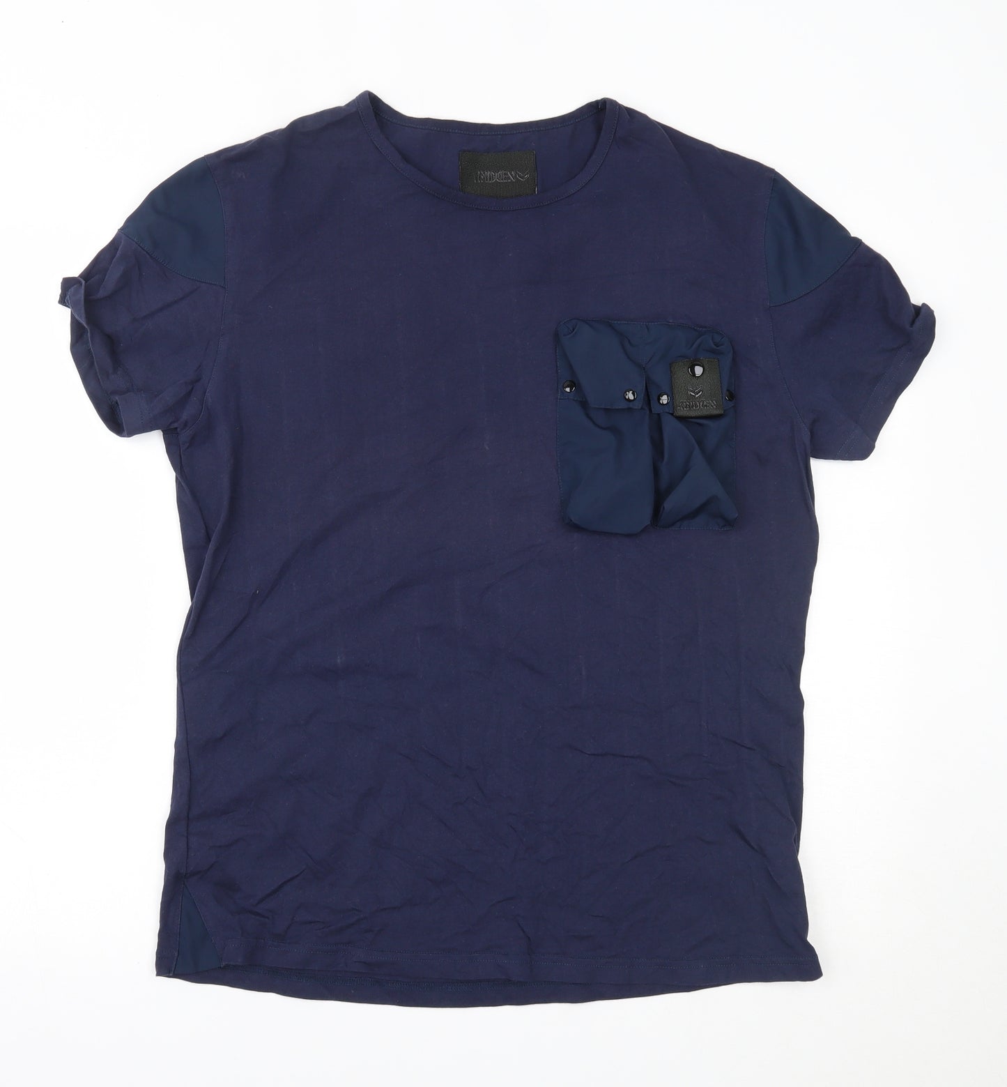 budgen Mens Blue    T-Shirt Size M