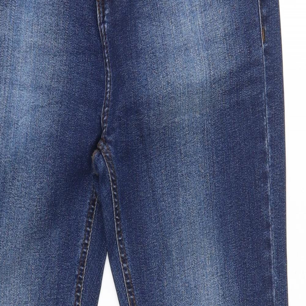Peacocks Womens Blue  Denim Bootcut Jeans Size 14 L28 in