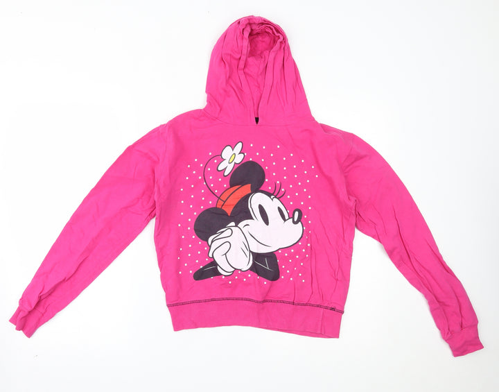 Primark Womens Pink   Pullover Hoodie Size S