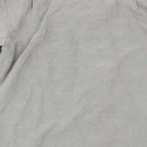 George Mens Grey    Button-Up Size S