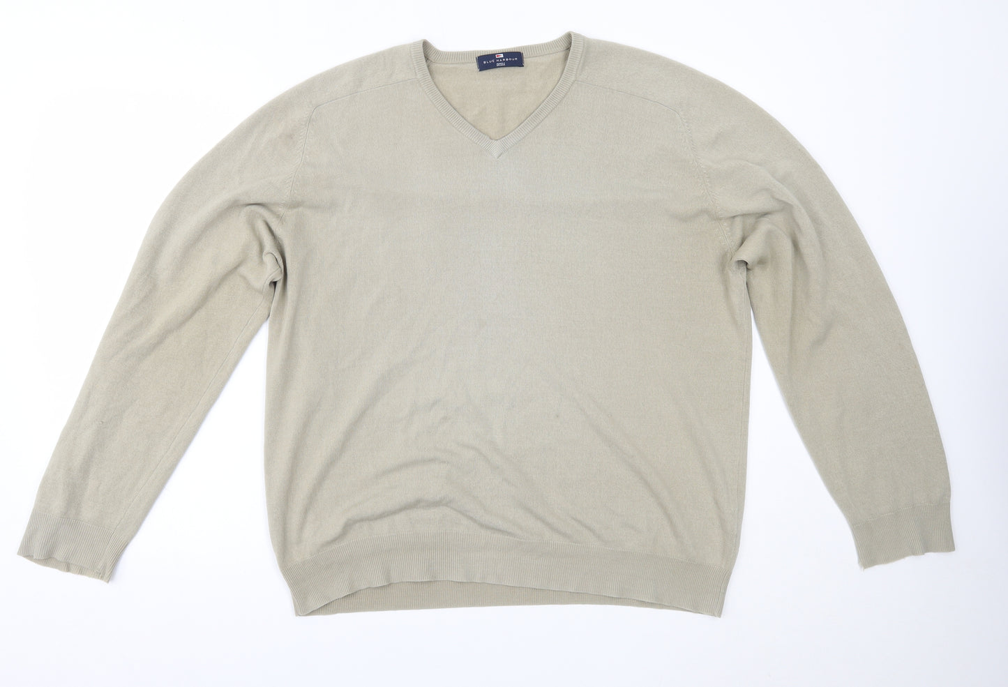 Marks and Spencer Mens Beige   Pullover Jumper Size XL