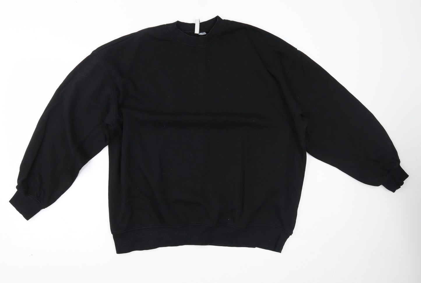 H&M Womens Black   Pullover Sweatshirt Size L