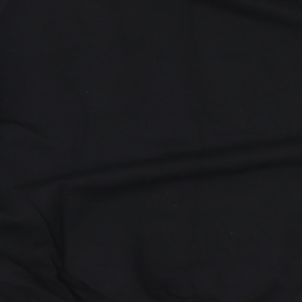 H&M Womens Black   Pullover Sweatshirt Size L