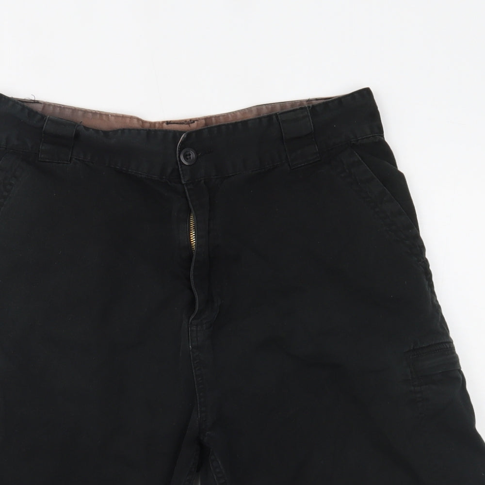 George Womens Black   Chino Shorts Size M