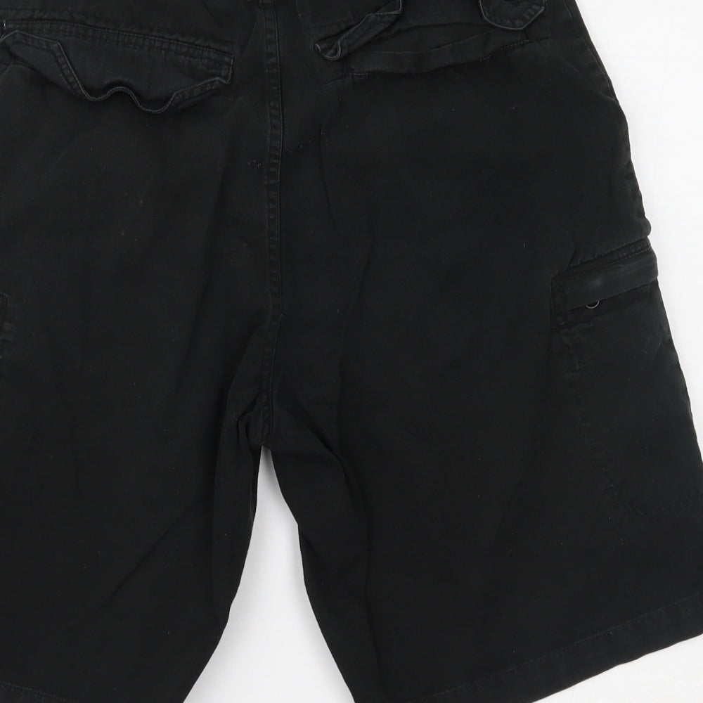 George Womens Black   Chino Shorts Size M