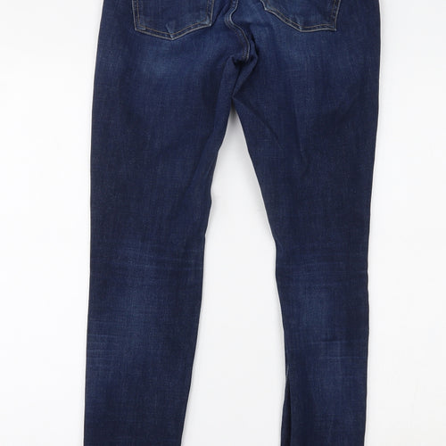 NEXT Womens Blue  Denim Skinny Jeans Size 10 L29 in