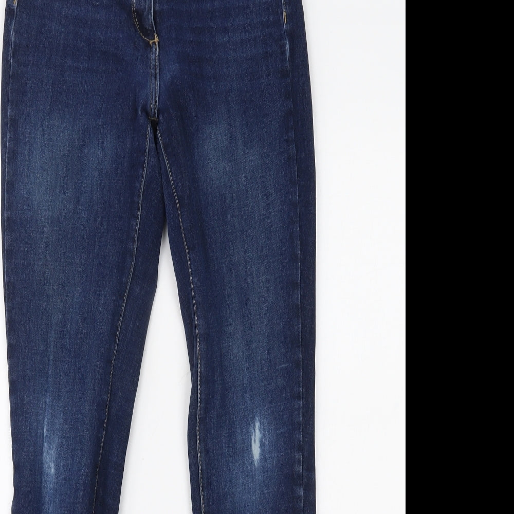 NEXT Womens Blue  Denim Skinny Jeans Size 10 L29 in