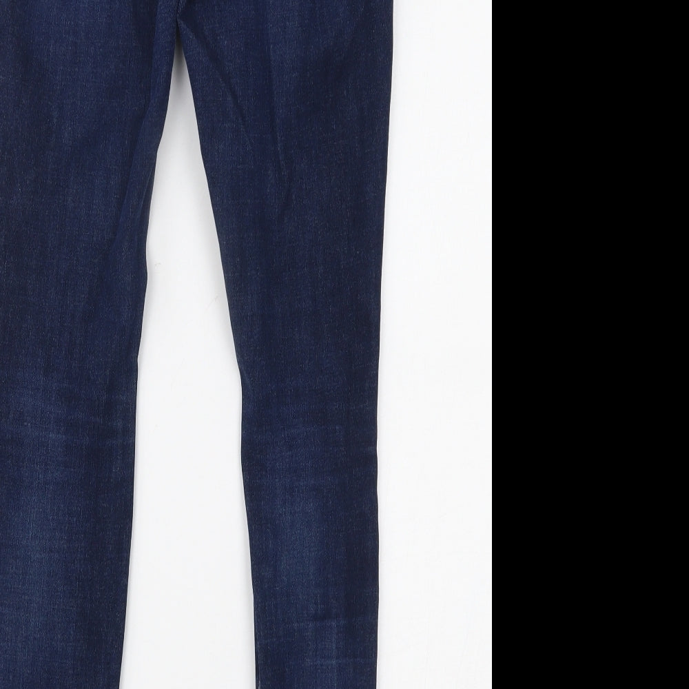 NEXT Womens Blue  Denim Skinny Jeans Size 10 L29 in