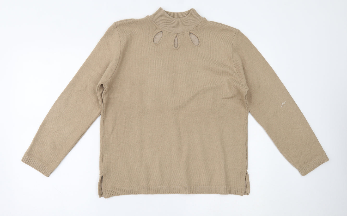 FUTURE LADY Womens Beige   Pullover Jumper Size M