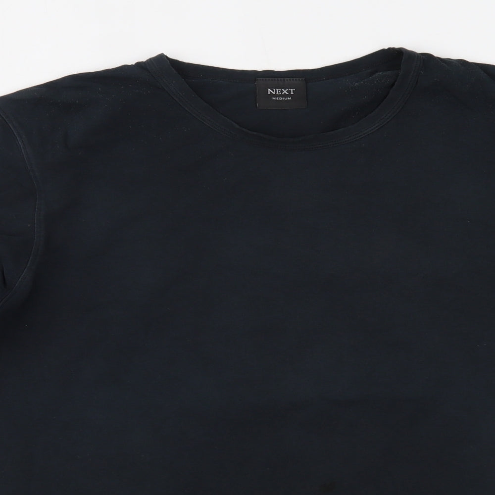 NEXT Mens Black    T-Shirt Size M