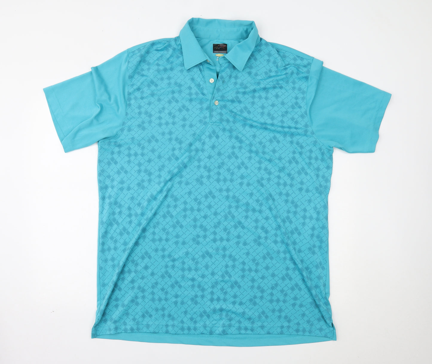 Greg Norman Mens Blue    Polo Size XL