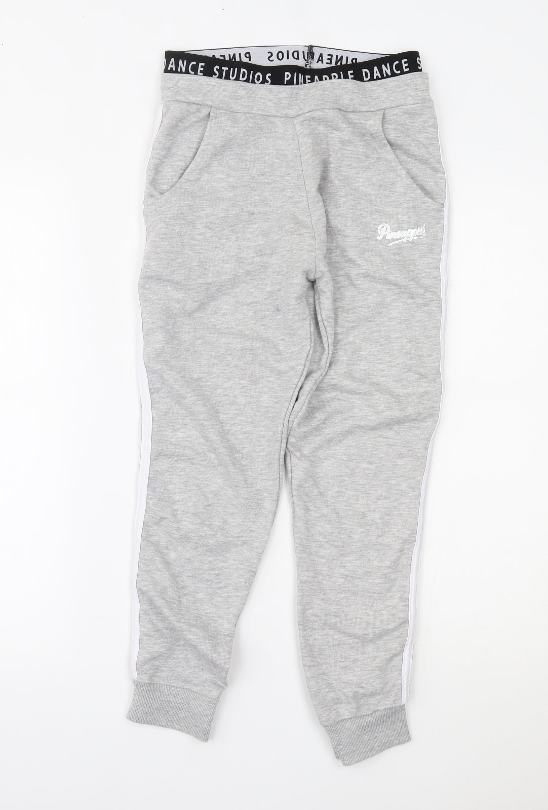 Pineapple Girls Grey   Jogger Trousers Size 11-12 Years