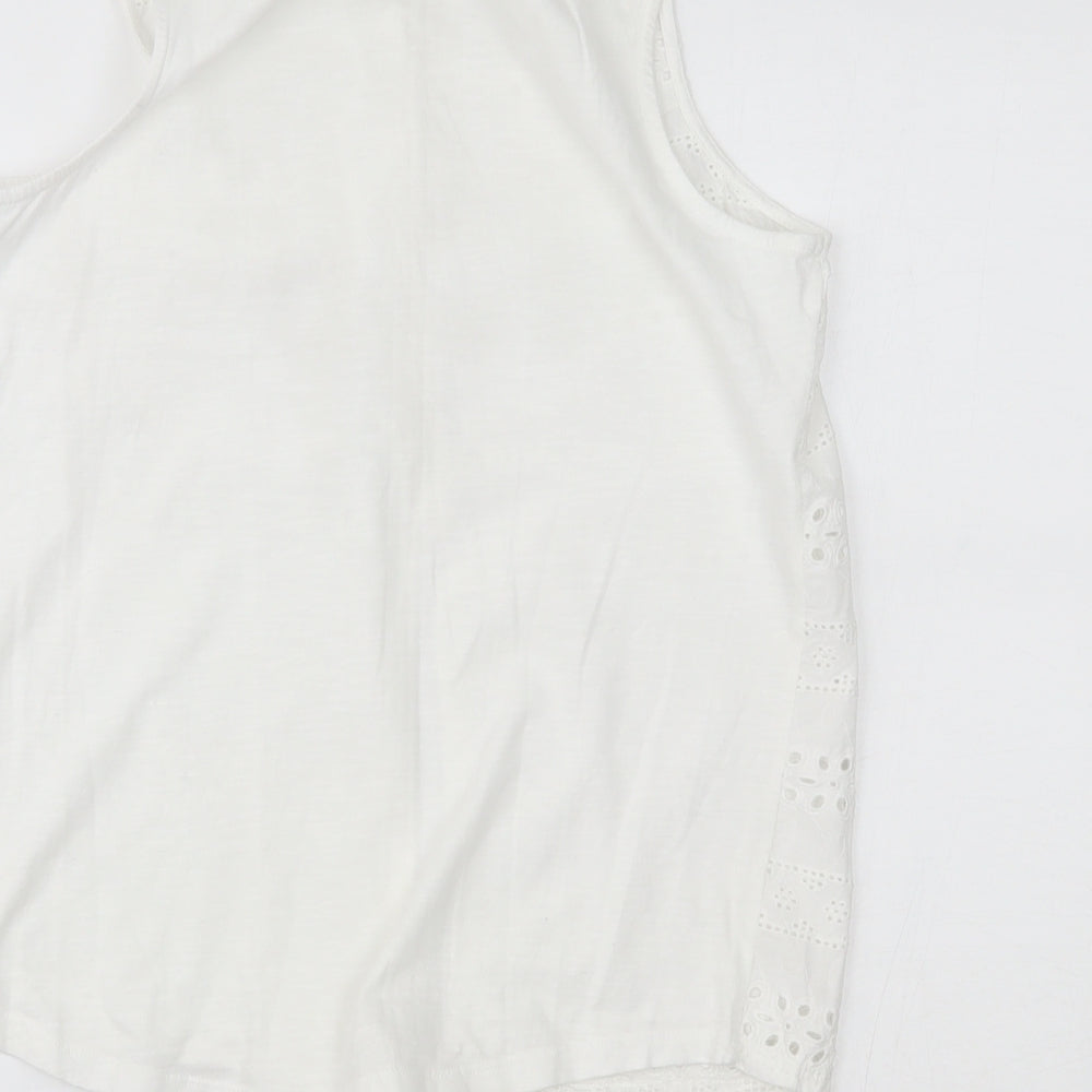 TU Womens White   Basic Button-Up Size 12