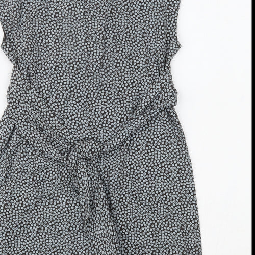 Marks and Spencer Womens Brown Floral  Camisole Blouse Size 12