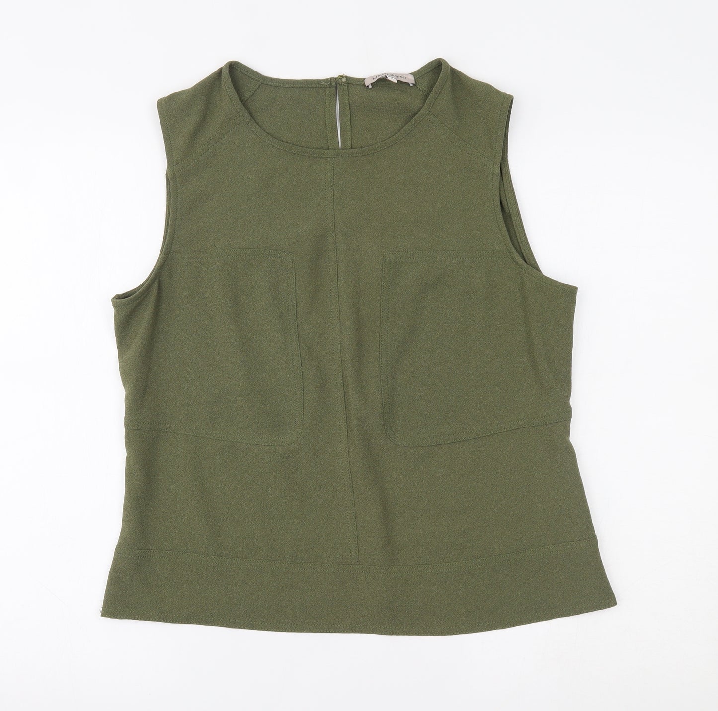 Marks and Spencer Womens Green   Basic Tank Size 14