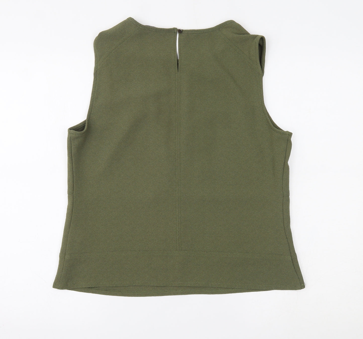 Marks and Spencer Womens Green   Basic Tank Size 14