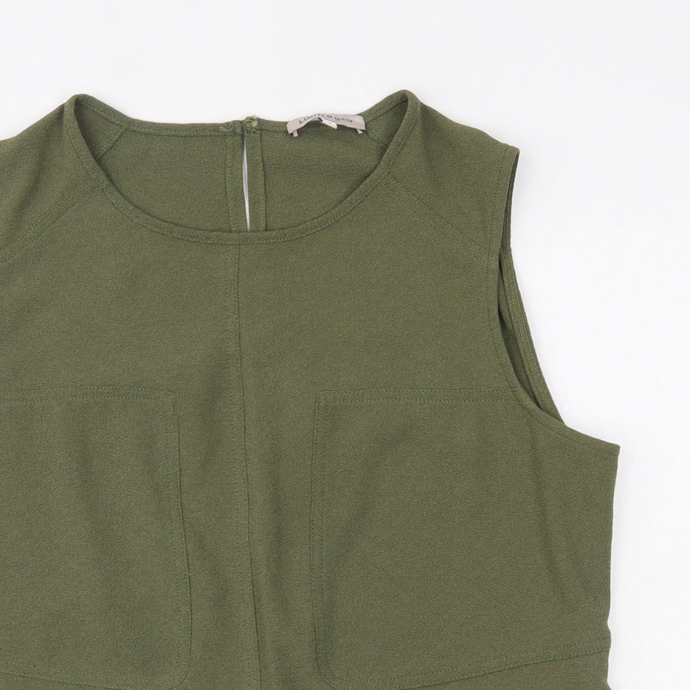 Marks and Spencer Womens Green   Basic Tank Size 14