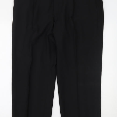 Marks and Spencer Womens Black   Trousers  Size 40 L29 in